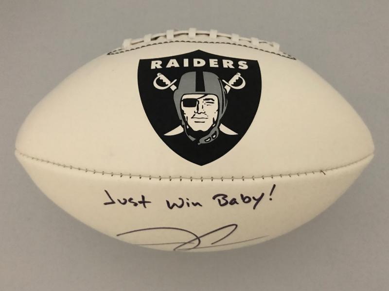 Derek carr signed football Clearance