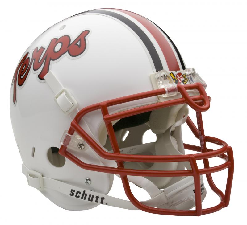 Maryland Terrapins Full Size Authentic Helmet by Schutt Sports