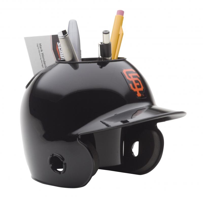 San Francisco Giants Mini Batting Helmet Desk Caddy Sports Memorabilia!
