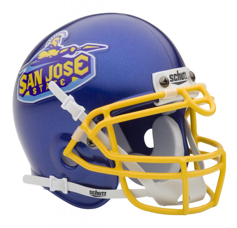 San Jose State Spartans 2006-Present Mini Helmet by Schutt | Sports