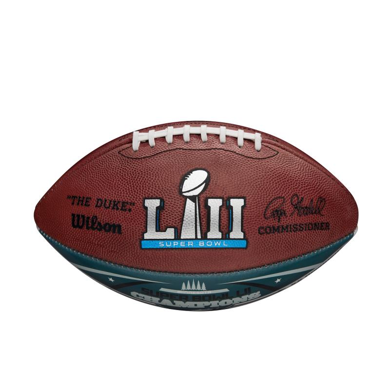 Eagles Super Bowl 52 Champions Commemorative Color Football Sports