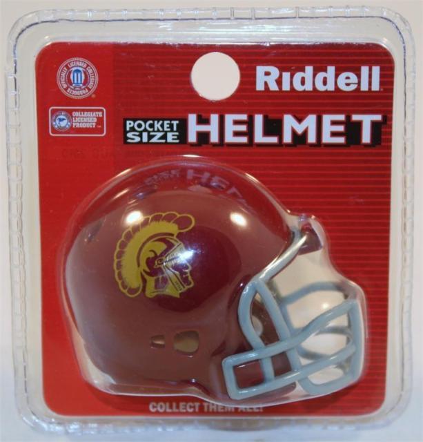 USC Trojans NCAA Riddell Speed Full-Size Replica Football Helmet - Medium, Official College Collectible USC Trojans NCAA Riddell Speed Full-Size Replica Football Helmet - Medium, Official College Collectible