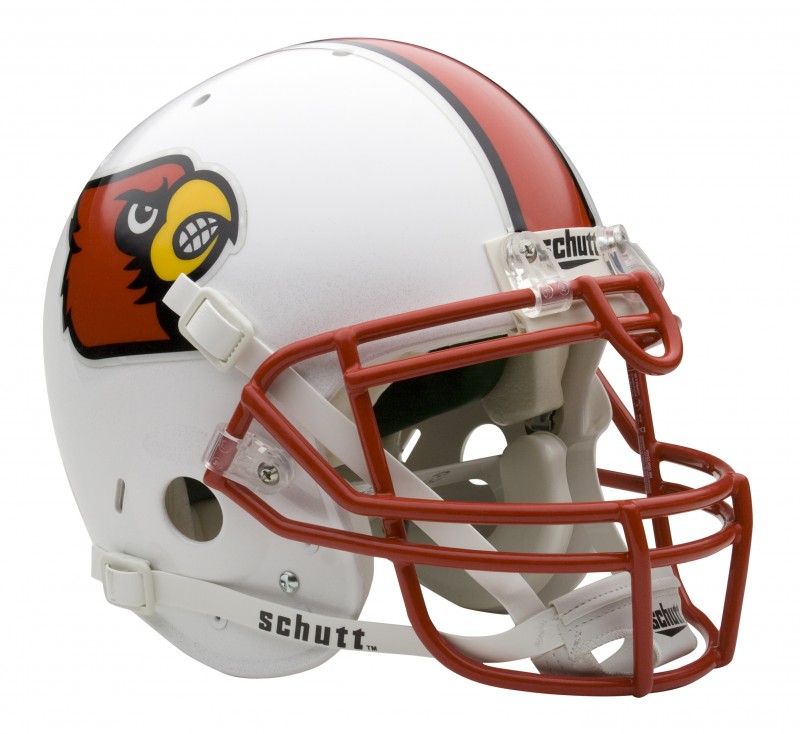 Louisville Cardinals Full Size Authentic Helmet by Schutt Sports