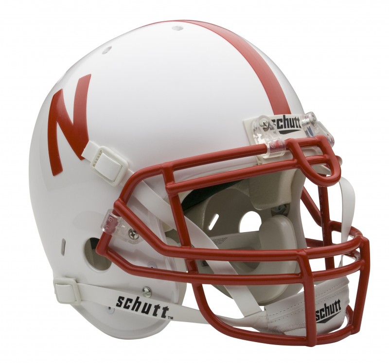Pegasus Sports Nebraska Cornhuskers Hover Helmet - Levitating 1/2 Scale Replica With LED Light, Officially Licensed