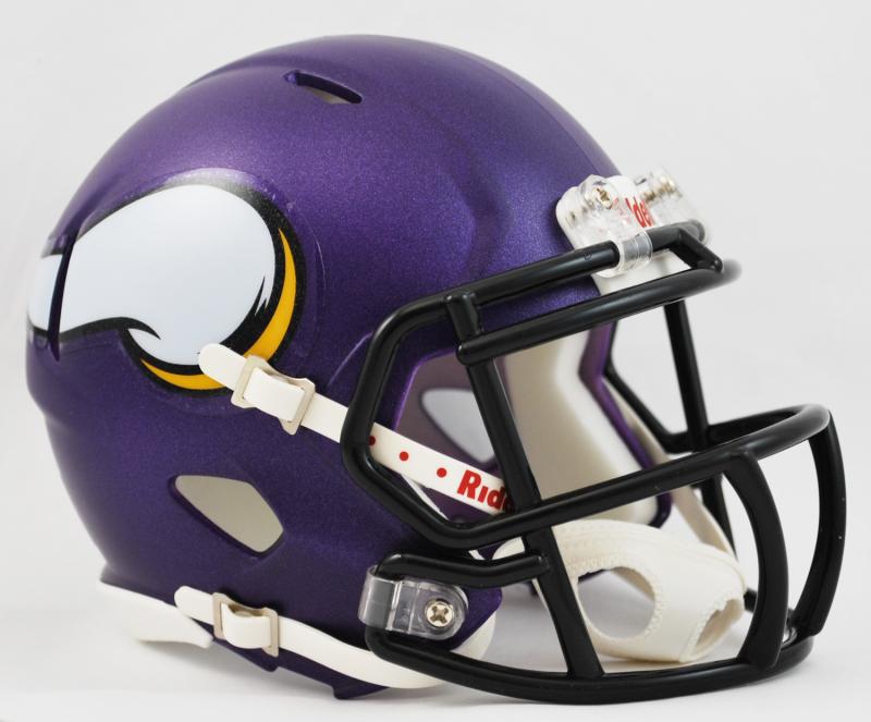 Minnesota Vikings 2013 Mini Speed Helmets - Login for SALE Price | Sports Memorabilia!