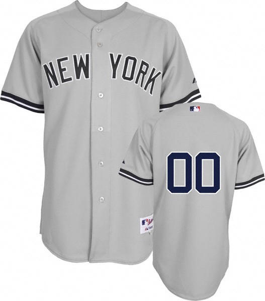 New York Yankees Jersey Authentic Road by Majestic Sports Memorabilia!