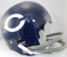 Chicago Bears 1962-73 TK Throwback Helmets by Riddell