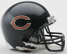Chicago Bears 1983-Present Replica Mini Helmet by Riddell Image
