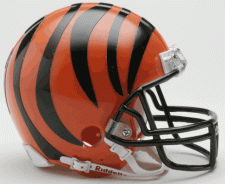 Cincinnati Bengals 1981-Present Replica Mini Helmet by Riddell Image