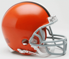 Cleveland Browns 2006-Present Replica Mini Helmet by Riddell Image