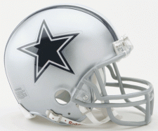 Dallas Cowboys 1967-75 & 1977-Present Replica Mini Helmet by Riddell Image