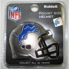 Detroit Lions Revolution Pocket Pro Helmet by Riddell