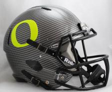 Oregon Ducks Carbon Fiber Speed Helmet