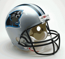 Carolina Panthers Helmet 1995-2011 Deluxe Replica Full Size by Riddell