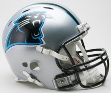 Carolina Panthers Helmet Riddell Revolution 1995-Current Image
