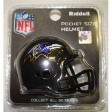 Baltimore Ravens Revolution Pocket Pro Helmet by Riddell