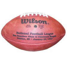 Super Bowl 16 Rozelle Model Football by Wilson