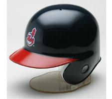 Cleveland Indians Official MLB Mini Batting Helmet by Riddell Image