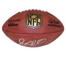 JaMarcus Russell Autographed Official Goodell NFL Game Football Image