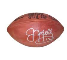 Jim Kelly Autographed Official Tagliabue NFL Game Football Image