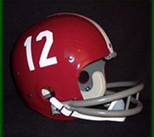 Alabama Crimson Tide 1961-82 (Stabler '67) College Throwback Full Size Helmet by Helmet Hut Image