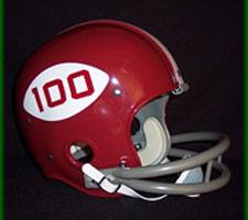 Alabama Crimson Tide 1969 (100th Anniversary of NCAA Football) College Throwback Full Size Helmet by Helmet Hut Image