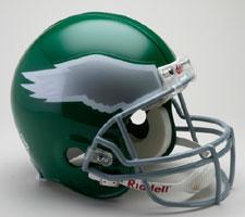 Philadelphia Eagles Helmet 1974-95 Throwback Pro Line by Riddell