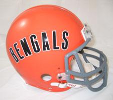 Cincinnati Bengals Helmet 1968-79 Throwback Pro Line by Riddell