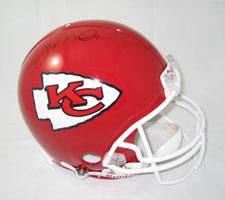 Joe Montana Autographed Kansas City Chiefs Pro Line Helmet by Riddell Image