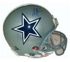 Troy Aikman Autographed Dallas Cowboys Pro Line Helmet by Riddell