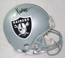Marcus Allen Autographed Oakland Raiders Pro Line Helmet by Riddell