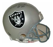 Jerry Rice Autographed Oakland Raiders Pro Line Helmet by Riddell