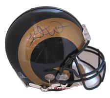 Kurt Warner Autographed Rams Pro Line Helmet