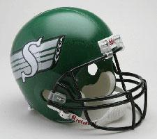 Saskatchewan Roughriders Canadian Team Deluxe Replica Full Size Helmet by Riddell Image