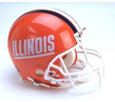 Illinois Fighting Illini College Pro Line Helmet by Riddell Image
