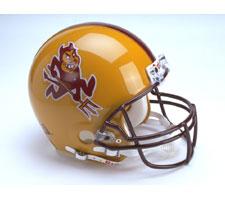 Arizona State Sun Devils College Deluxe Replica Full Size Helmet by Riddell Image