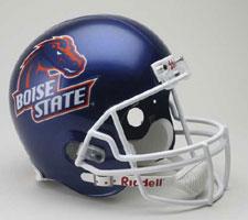 Boise State Broncos College Deluxe Replica Full Size Helmet by Riddell Image