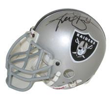 Ken Stabler Autographed Oakland Raiders Authentic Mini Helmet by Riddell Image