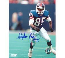 Stephen Baker New York Giants 8x10 #101 Autographed Photo Image