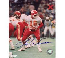 Len Dawson Kansas City Chiefs 8x10 #199 Handoff Image