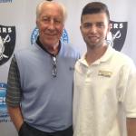 Fred Biletnikoff and NSD Tyler Hemphill