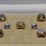 Dwight Clark's 5 Super Bowl Rings - available with NSD appearances