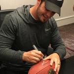 Derek Carr Football signing for NSD