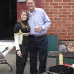 49er Dwight Clark at a BBQ function through NSD