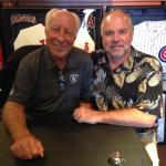 Fred Biletnikoff with Agent Robert Hemphill