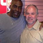 49er John Taylor and NSD Robert Hemphill together for an appearance