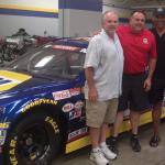 Roger Craig & Rob Hemphill with NASCAR team owner Bill McAnally