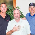 Dwight Clark, Robert Hemphill and Dave Wilcox