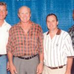 Troy Aikman, Terry Bradshaw, Rob Hemphill and Drew Pearson