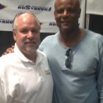 NSD President Rob Hemphill with Warren Moon